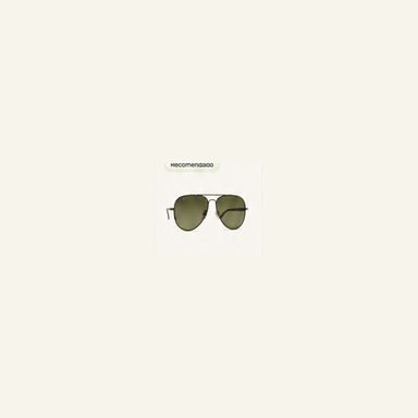 Gafas SÍLICA Aviador Verde con lentes verdes