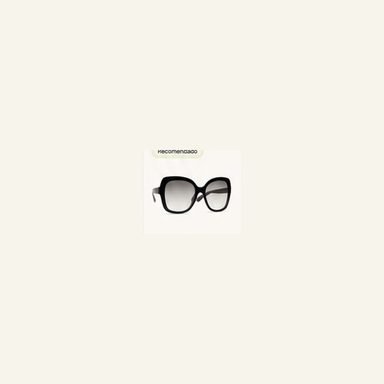 Gafas SÍLICA Oversize Black de gran formato negro